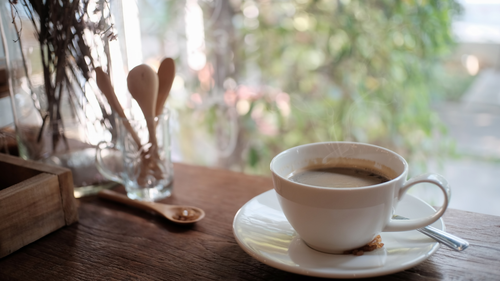 朝のコーヒーからステッパー、実はいい組み合わせでした　May.21