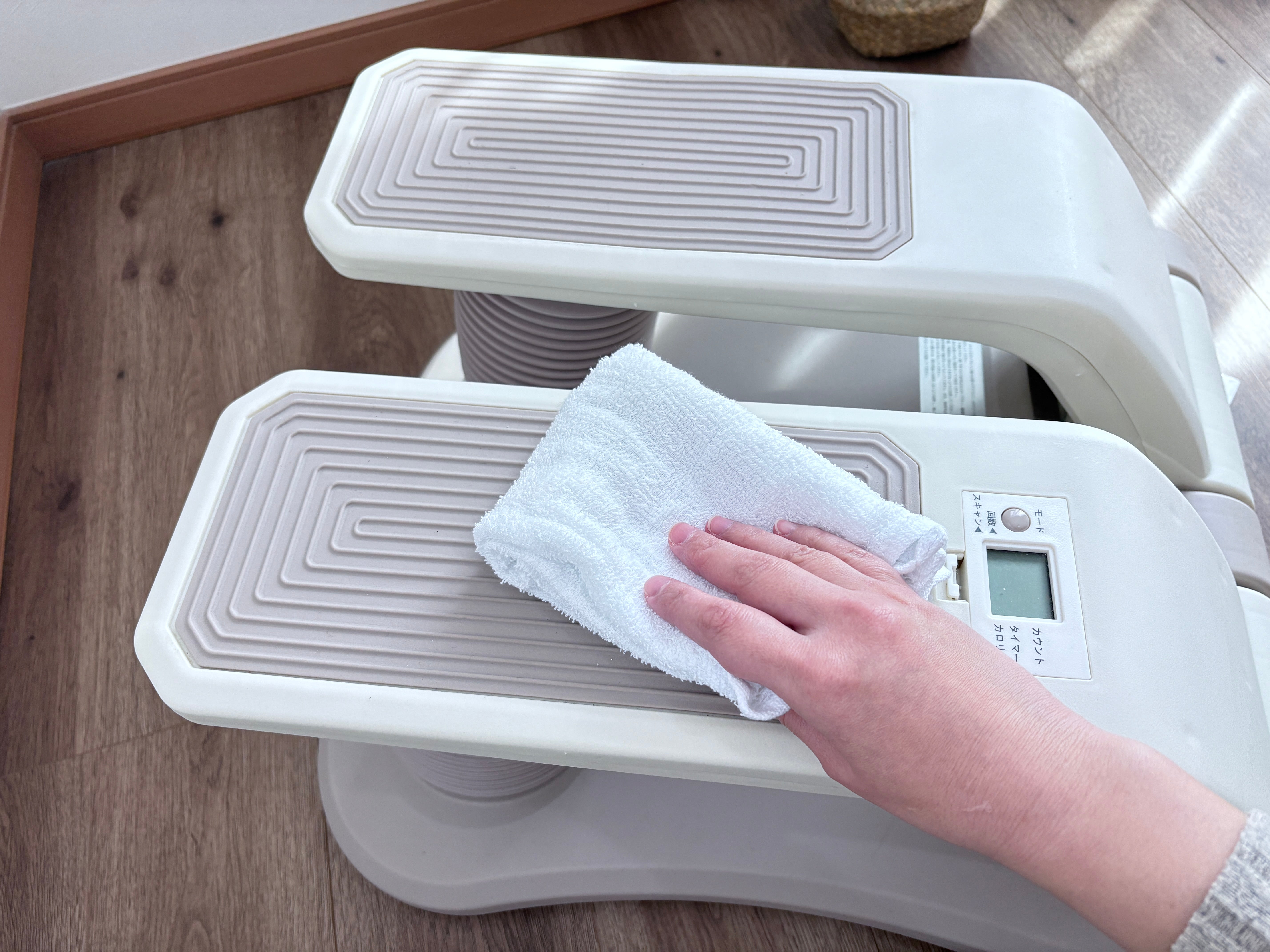 ステッパーのメンテナンス　Apr 4,